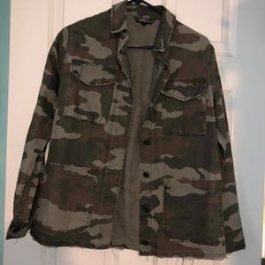 Topshop Camo Jacket